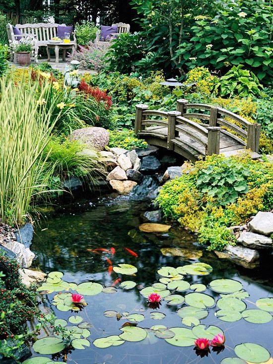 46 beautiful fish pond ideas (30)