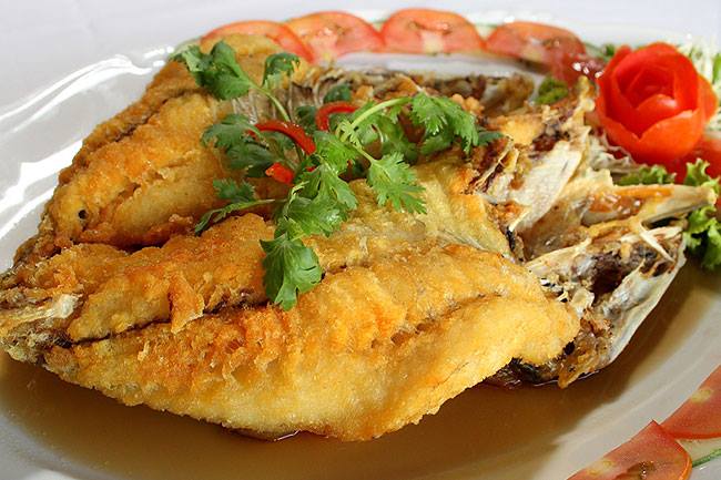 fried fish with fish sauce recipe