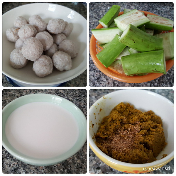 green curry fish ball with salted egg recipe (2)