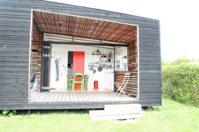 wooden Garden house cabin style (3)