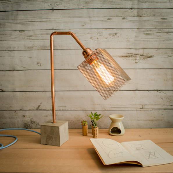 20 ideas lamp handmade designs industrial style (10)