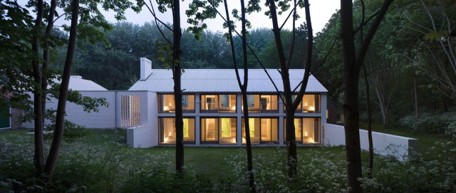 Modern cottages houses Minimalist decor (2)