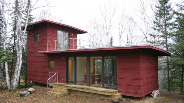 cabins House With mezzanine And large terrace (3)