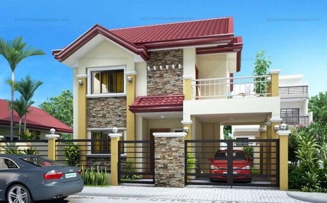 Two-story house Contemporary shape 4 bedrooms 3 bathrooms (3)