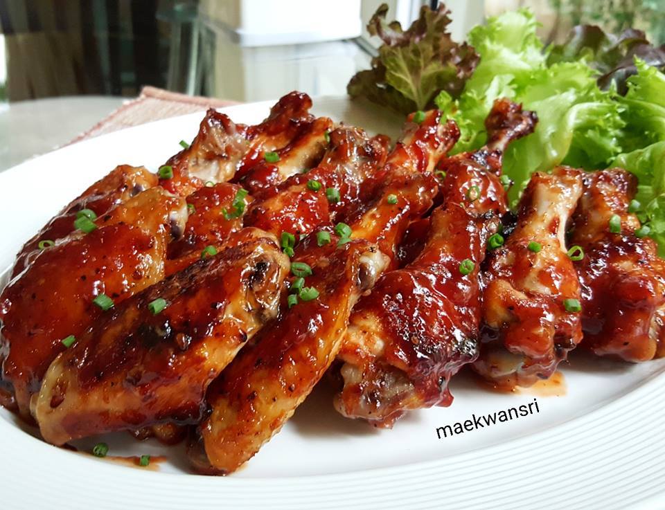 bbq sauce chicken wings recipe