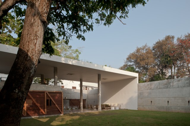 concrete Modern house Simple design (10)