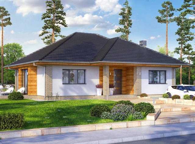 contemporary House 3 bedrooms 3 bathrooms dignified simplicity (3)