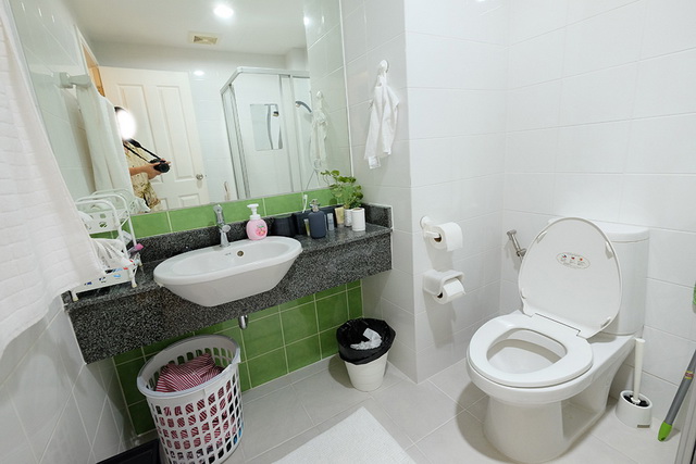 monotone bathroom condo renovation (2)