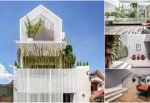 Villa City บ้านโมเดิร์น-มินิมอล ดีไซน์หน้าแคบทรงสูง พร้อมสวนสวยภายในบ้าน