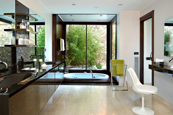 30 ไอเดียตกแต่งห้องน้ำสไตล์โมเดิร์น สร้างสวรรค์เล็กๆให้กับพื้นที่ ...