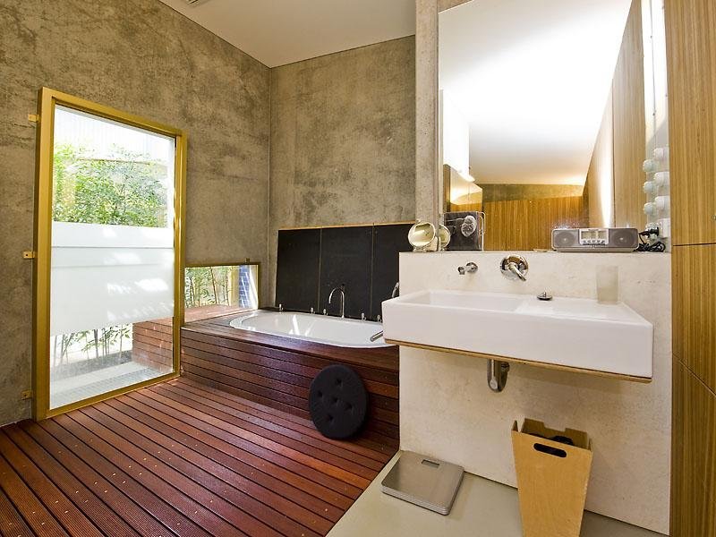 30 ไอเดียตกแต่งห้องน้ำสไตล์โมเดิร์น สร้างสวรรค์เล็กๆให้กับพื้นที่ ...