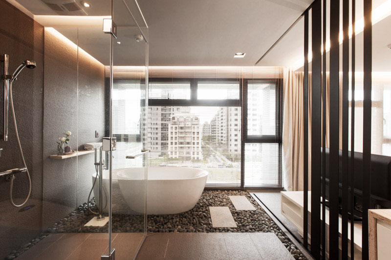 30 ไอเดียตกแต่งห้องน้ำสไตล์โมเดิร์น สร้างสวรรค์เล็กๆให้กับพื้นที่ ...