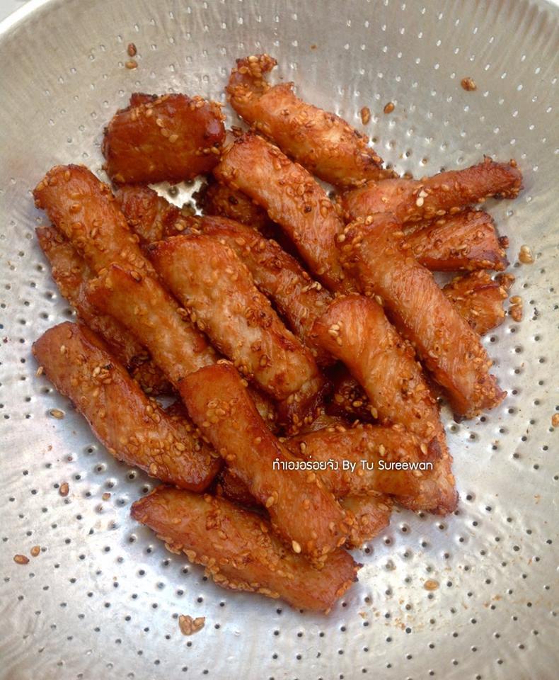sesame fried pork recipe (5)