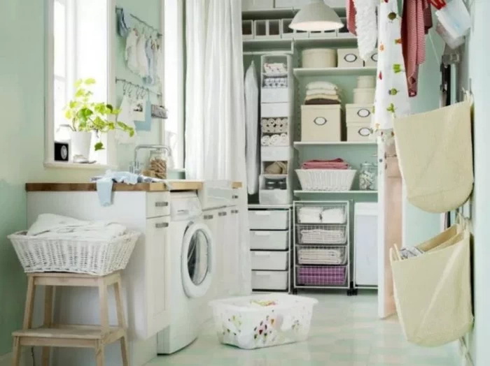 25 ไอเดีย “ห้องซักล้างขนาดเล็ก” สวยงาม กะทัดรัด จัดสรรอย่างลงตัว ใช้งาน ...