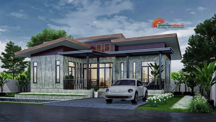 30 ไอเดีย “แบบบ้านสไตล์โมเดิร์น” บ้านสวยดีไซน์ทันสมัย กับเอกลักษณ์การตก ...