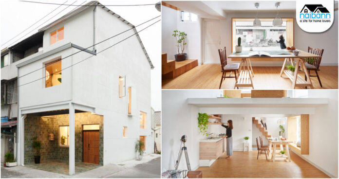 Blank Residence ทาวน์เฮ้าส์หลังมุมสไตล์มินิมอล สร้างสมดุลให้จังหวะชีวิต ...